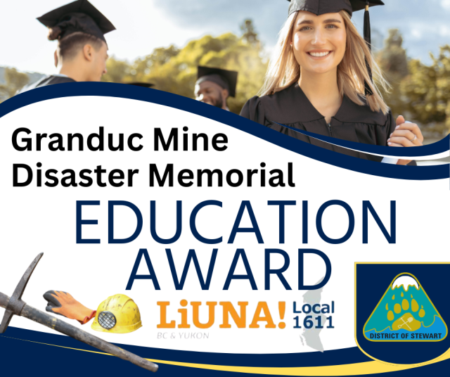 DOS &amp; LiUNA Local 1611 Granduc Mine Disaster Memorial Educational Award